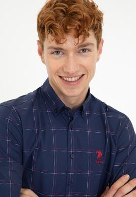 Erkek Lacivert Gömlek Uzunkol - 50237151003