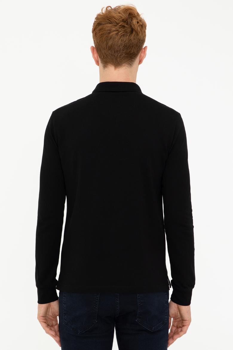 Erkek Siyah Basic Sweatshirt - 50212421030