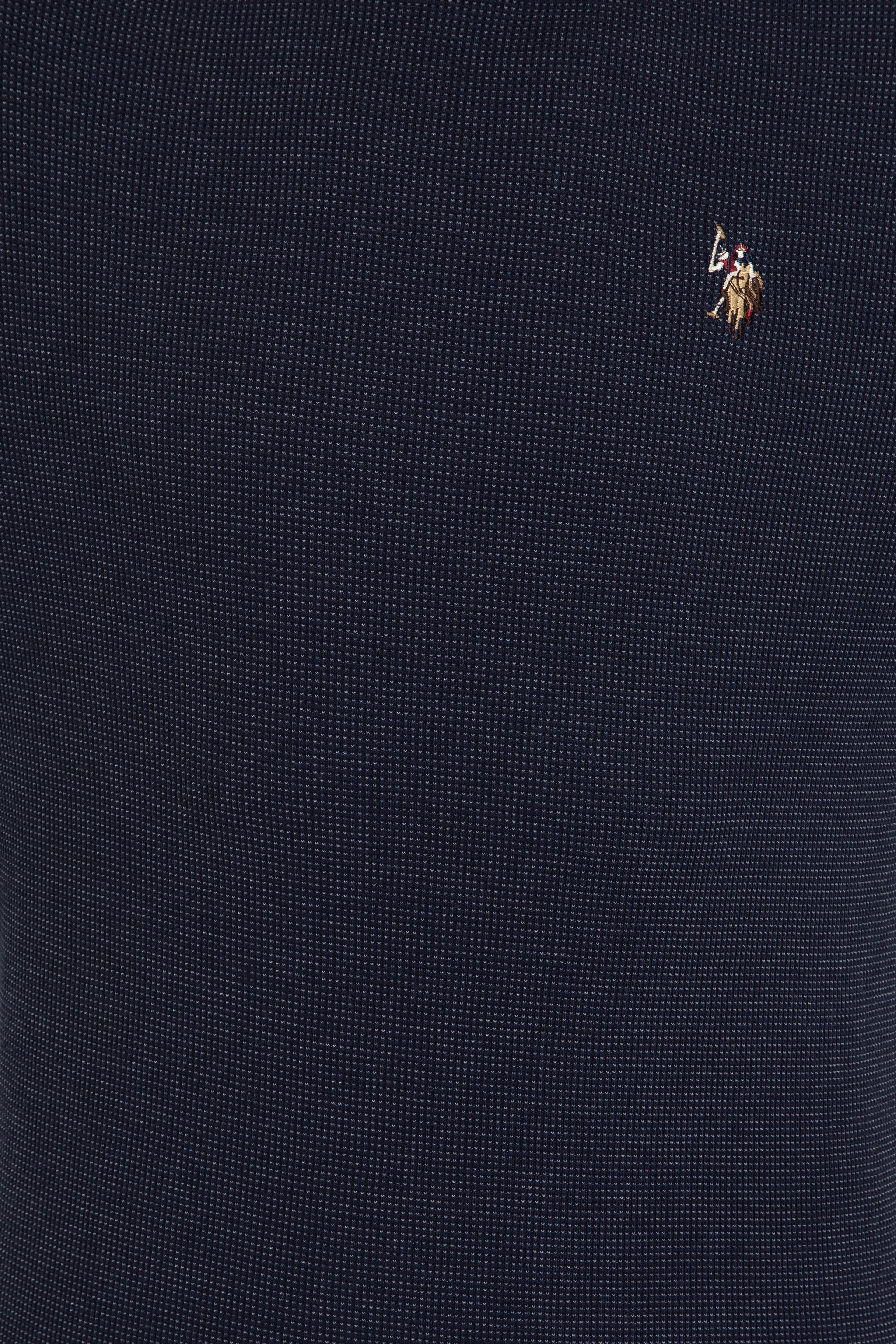 Erkek Lacivert Bisiklet Yaka Sweatshirt