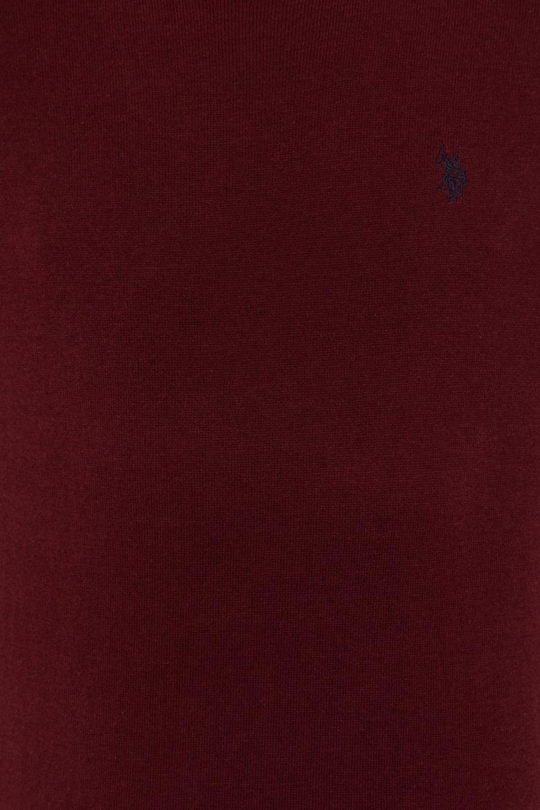 Erkek Bordo Basic Kazak - 50237036043
