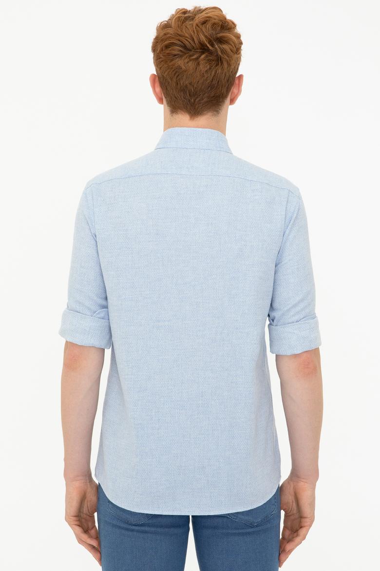 Erkek Açık Mavi Gömlek Uzunkol - 50237202009