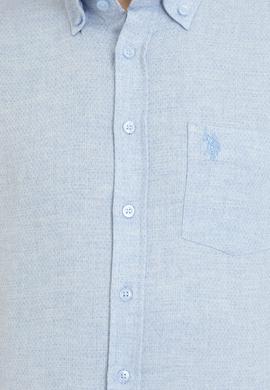 Erkek Açık Mavi Gömlek Uzunkol - 50237202009