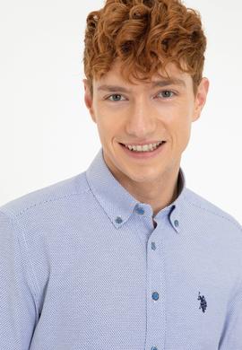 Erkek Saks Gömlek Uzunkol - 50249785016