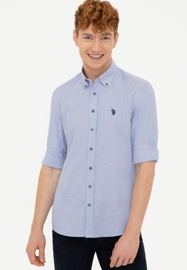 Erkek Saks Gömlek Uzunkol - 50249785016