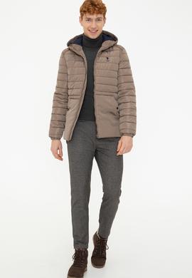 Erkek Kahverengi Mont - 50236994079