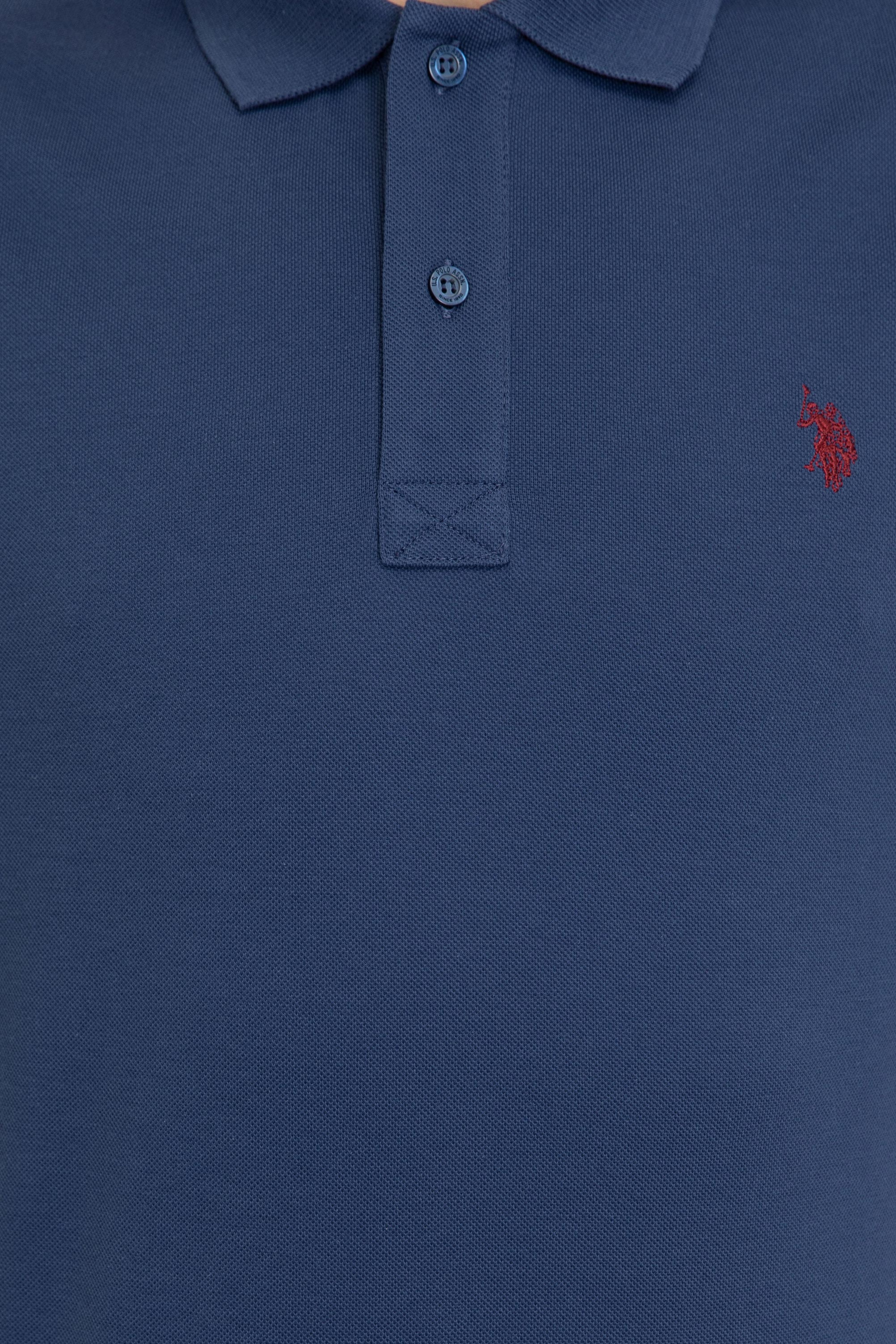 Erkek Koyu İndigo Basic Sweatshirt - Image 6
