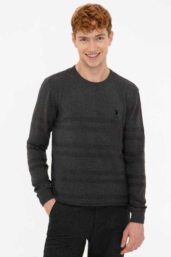 Erkek Antrasit Melanj Kazak