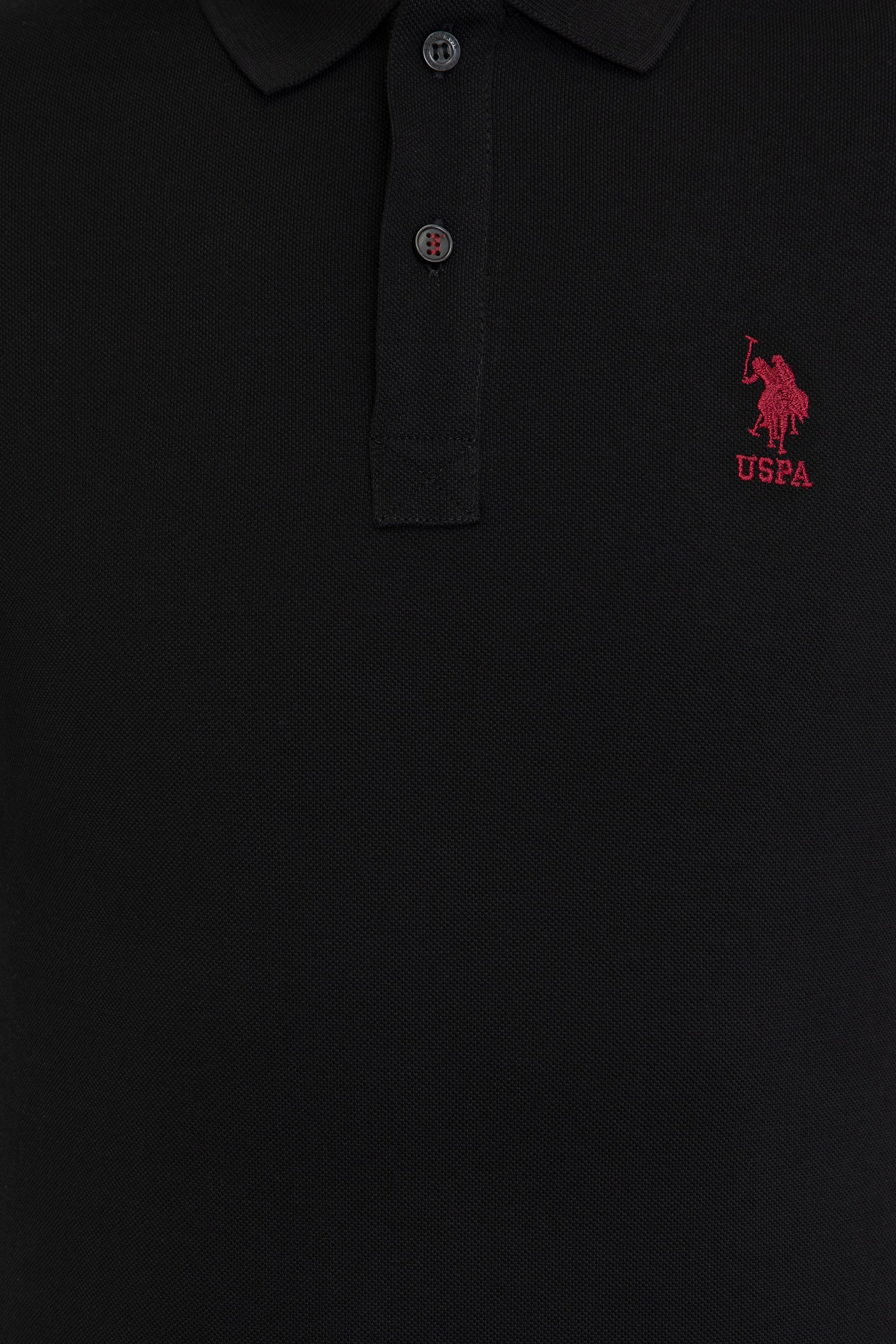 Erkek Siyah Basic Sweatshirt - Image 6