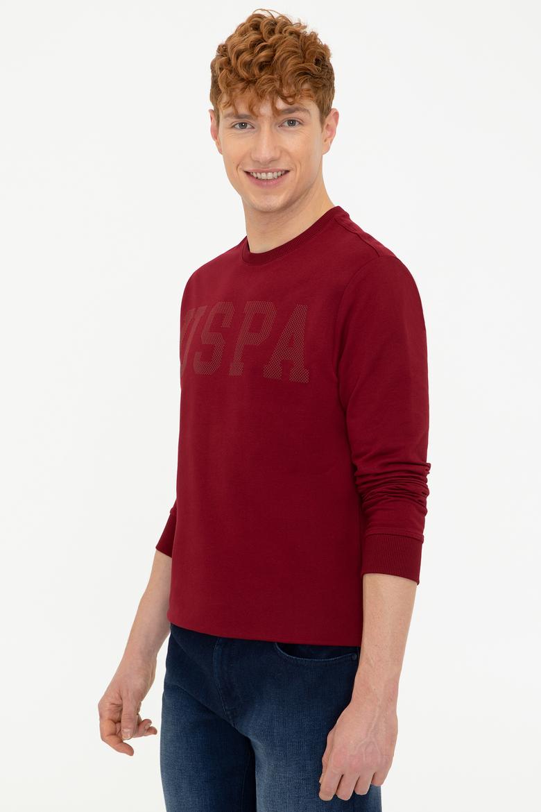 Erkek Bordo Sweatshirt - 50237184033
