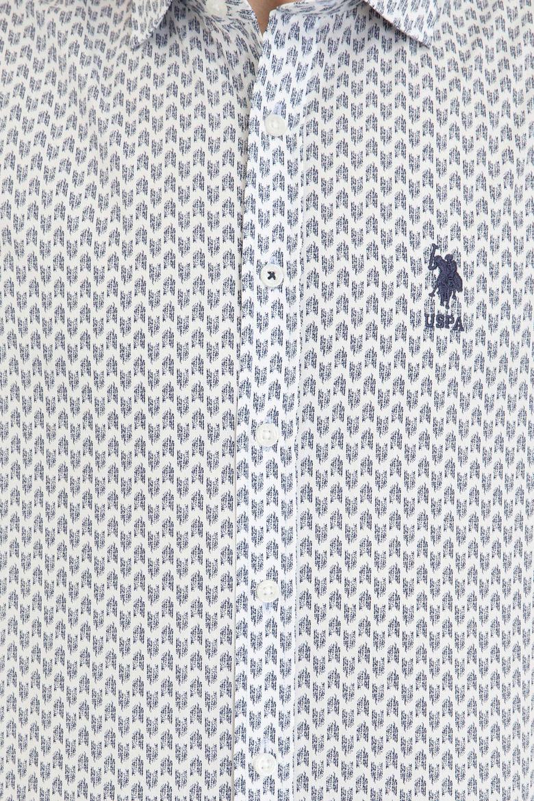 Erkek Ekru Uzun Kollu Gömlek - 50238402006