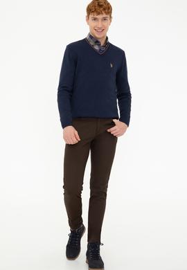 Erkek Lacivert Basic Kazak - 50236974007