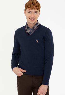 Erkek Lacivert Basic Kazak - 50236974007