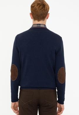 Erkek Lacivert Basic Kazak - 50236974007