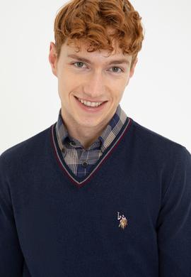 Erkek Lacivert Basic Kazak - 50236974007