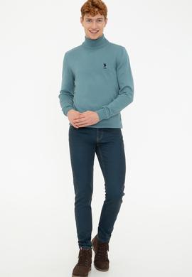 Erkek İndigo Basic Kazak - 50237006071