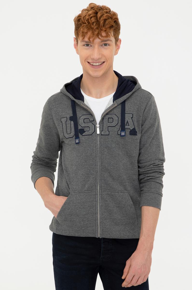 Erkek Antrasit Melanj Sweatshirt