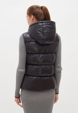 Kadın Siyah Dokuma Yelek - 50230680022