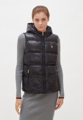 Kadın Siyah Dokuma Yelek - 50230680022