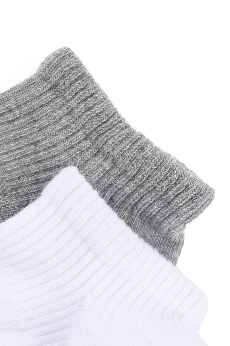 Erkek Gri Melanj Çorap - 50234028003
