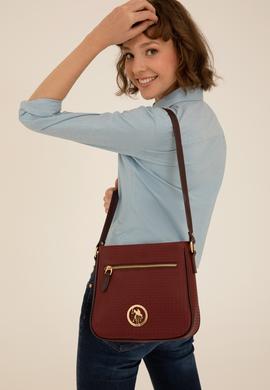 Kadın Bordo Çapraz Çanta - 50271960003
