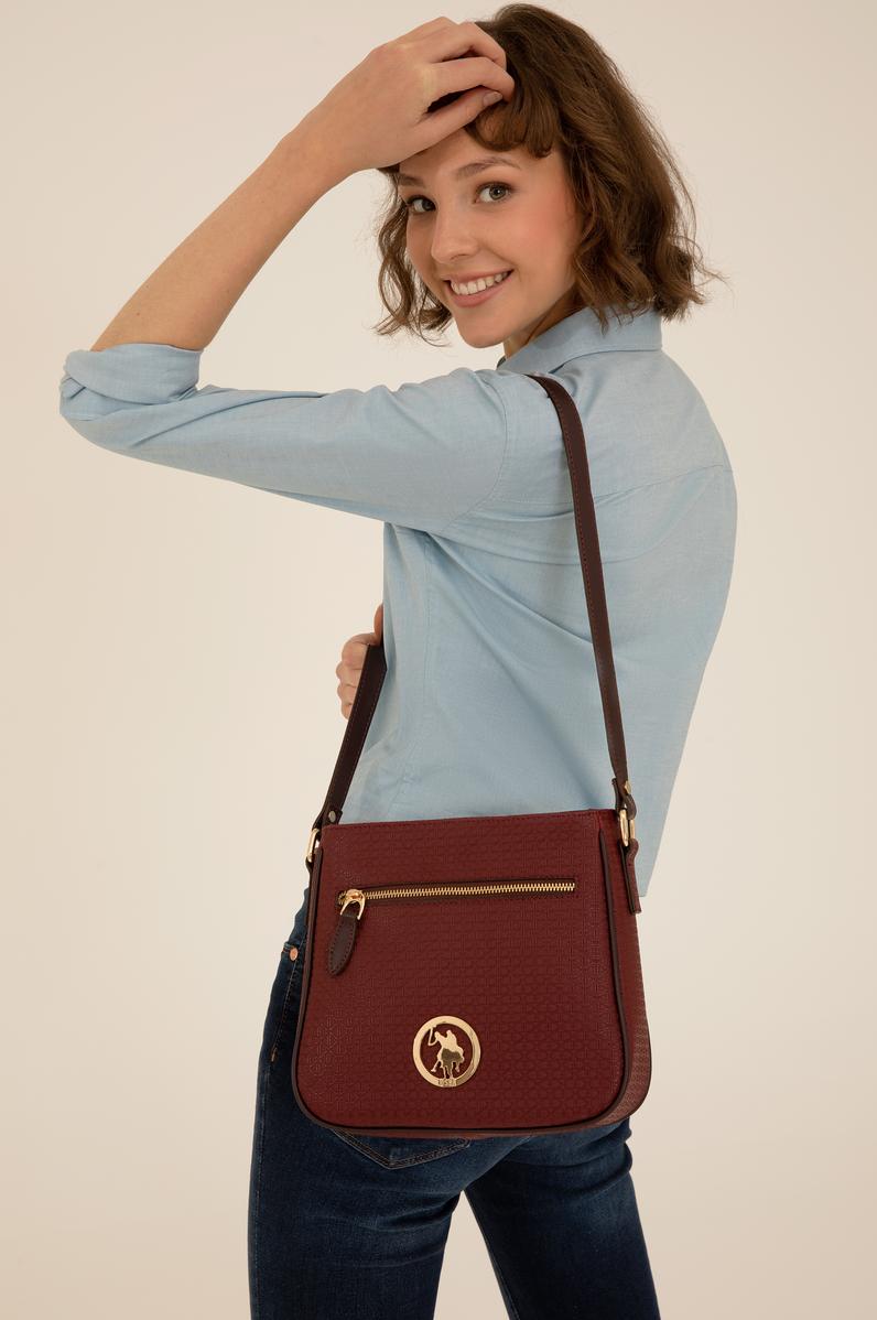 Kadın Bordo Çapraz Çanta