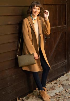 Kadın Haki Postacı Çantası - 50250484008