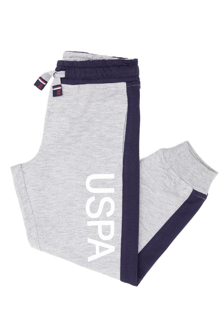 Çocuk Gri Melanj Eşofman Altı