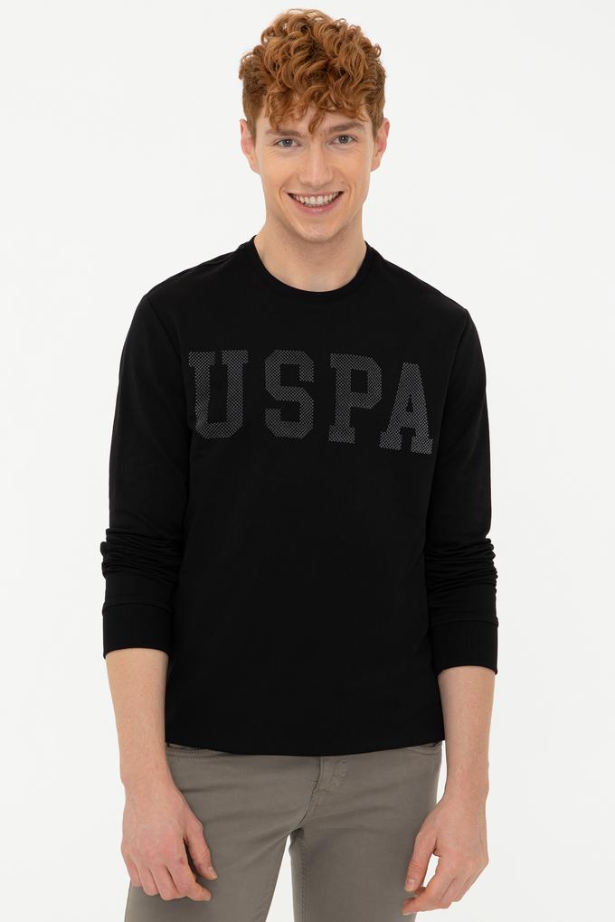 Erkek Siyah Sweatshirt