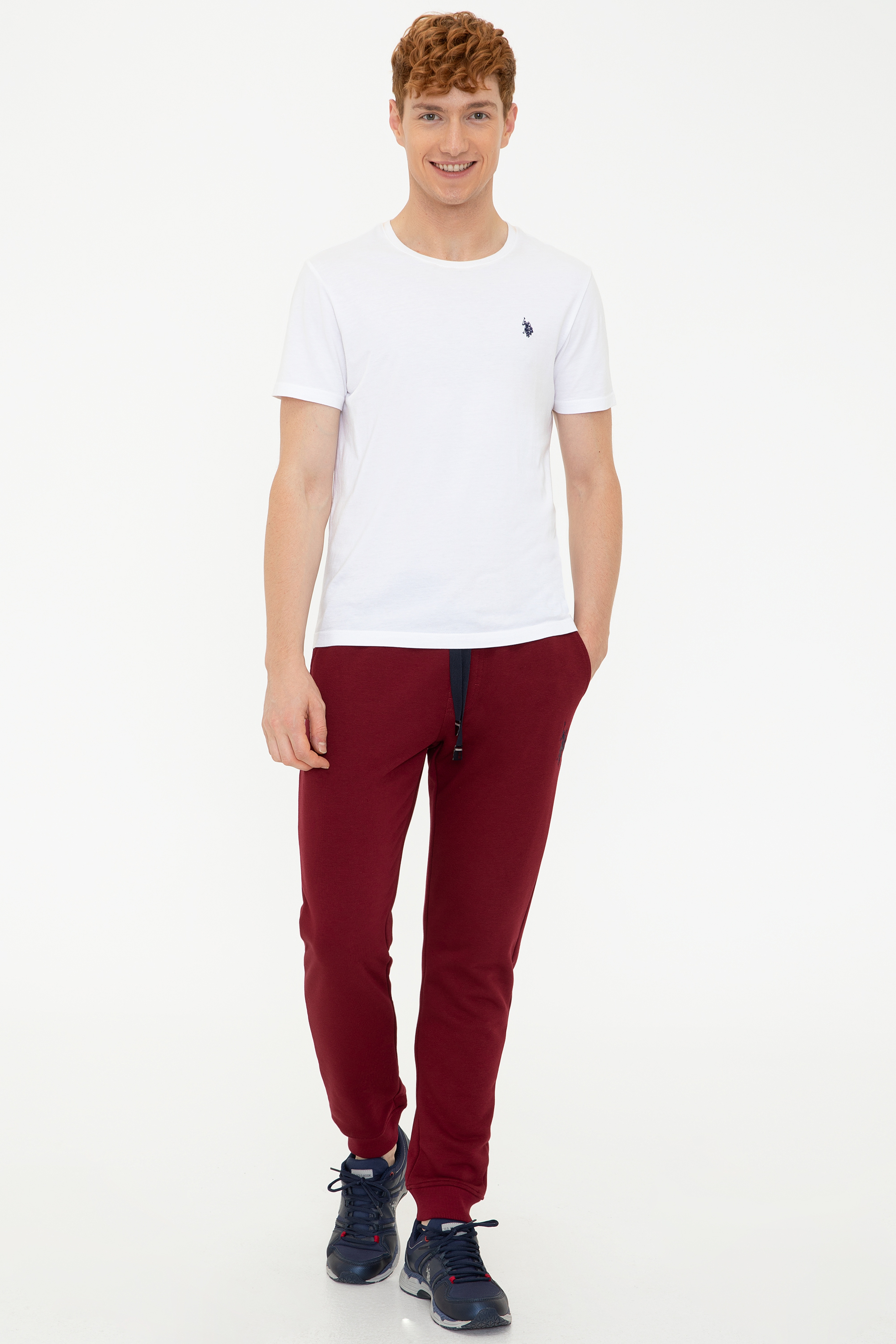 Erkek Bordo Eşofman Altı - Image 1