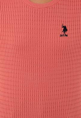 Kadın Kiremit Basic Bisiklet Yaka Kazak - 50237088077