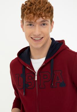 Erkek Bordo Örme Hırka - 50237915039