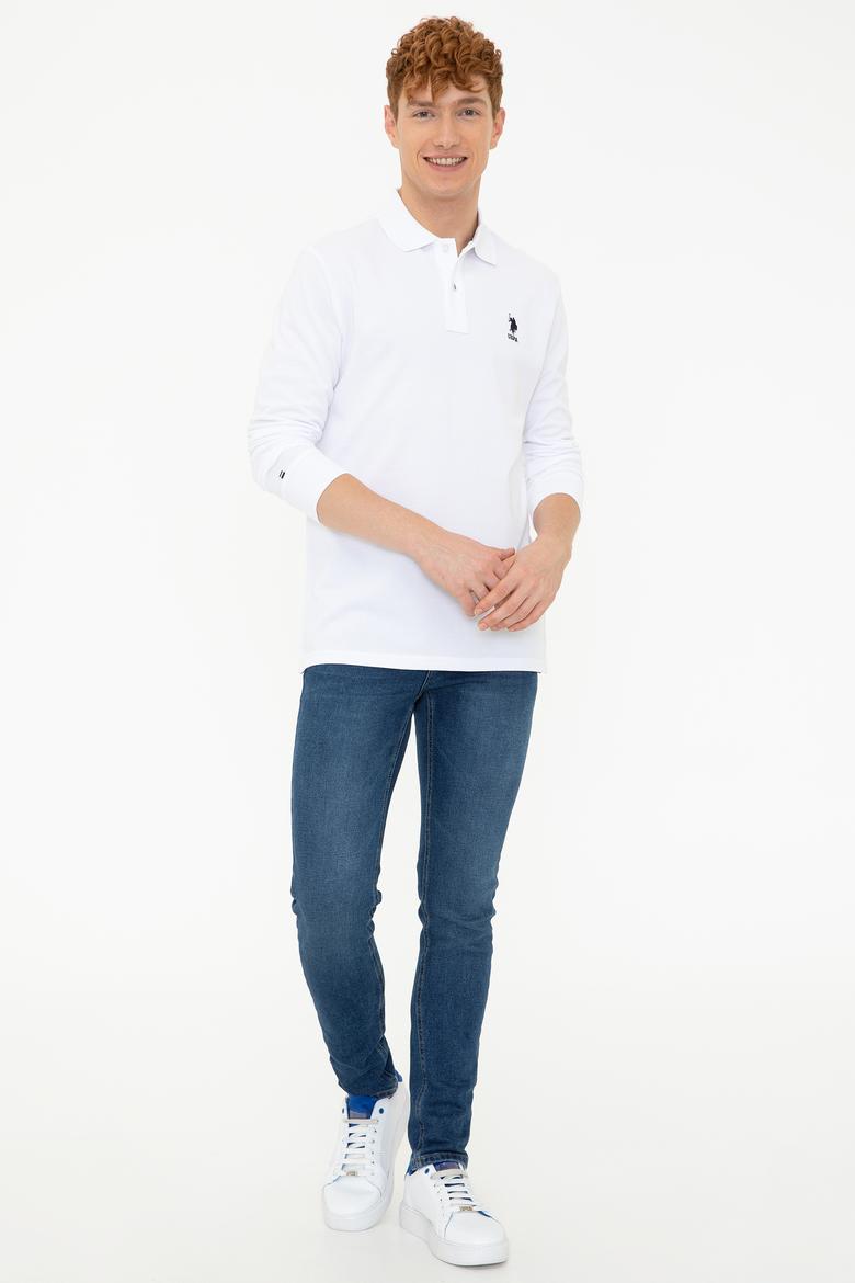 Erkek Beyaz Basic Sweatshirt - 50238250007