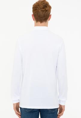 Erkek Beyaz Basic Sweatshirt - 50238250007