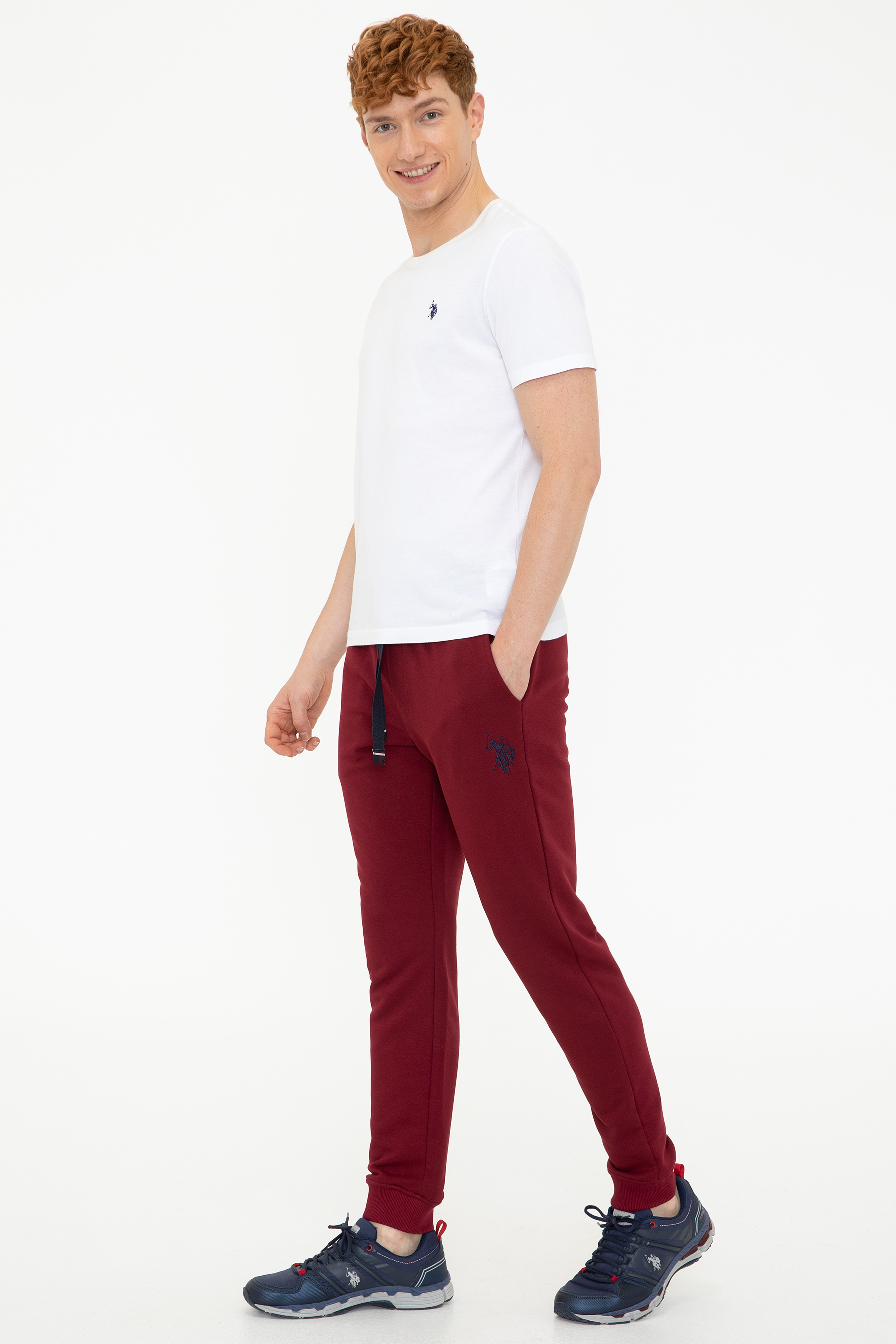 Erkek Bordo Eşofman Altı