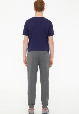 Erkek Antrasit Melanj Eşofman Altı - 50244472019