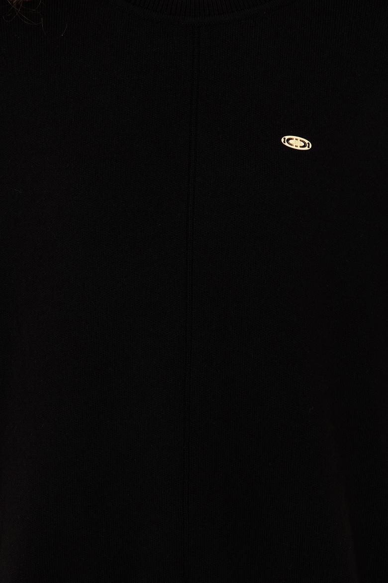 Kadın Siyah Kazak - 50241934006