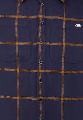 Kadın Lacivert Gömlek Uzunkol - 50237873006