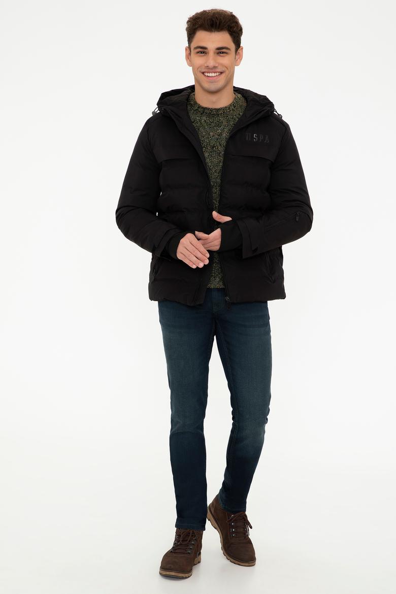 Erkek Siyah Mont - 50224487024