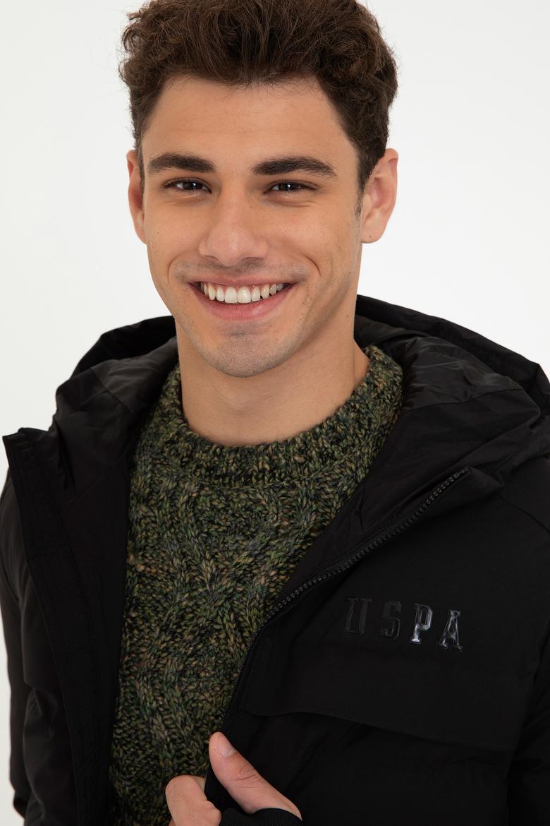 Erkek Siyah Mont - 50224487024