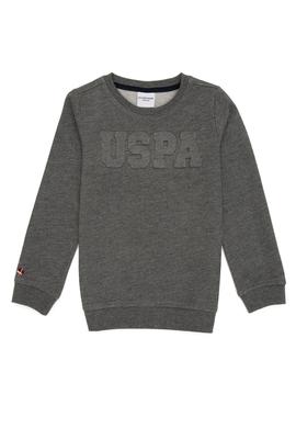 Erkek Çocuk Antrasit Melanj Basic Sweatshirt - 50236949012