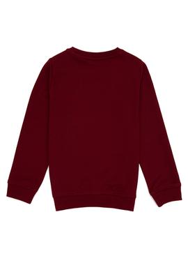Erkek Çocuk Bordo Basic Sweatshirt - 50236949024