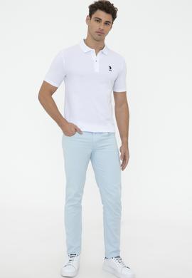 Erkek Beyaz Basic Tişört - 50222614016