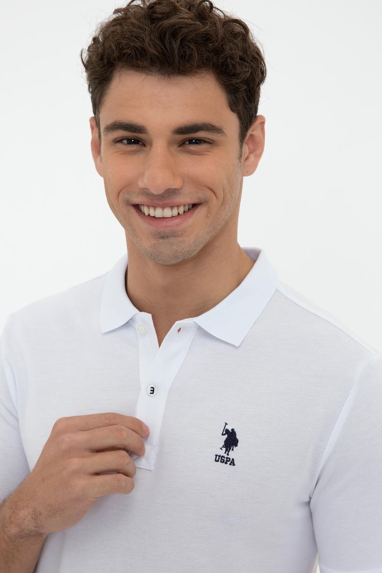 Erkek Beyaz Basic Tişört - 50222614016