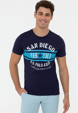 Erkek Lacivert Tişört - 50235385019