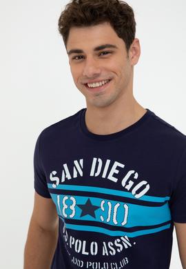 Erkek Lacivert Tişört - 50235385019