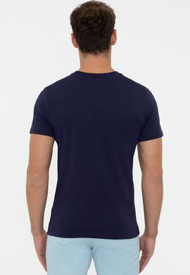 Erkek Lacivert Tişört - 50235385019
