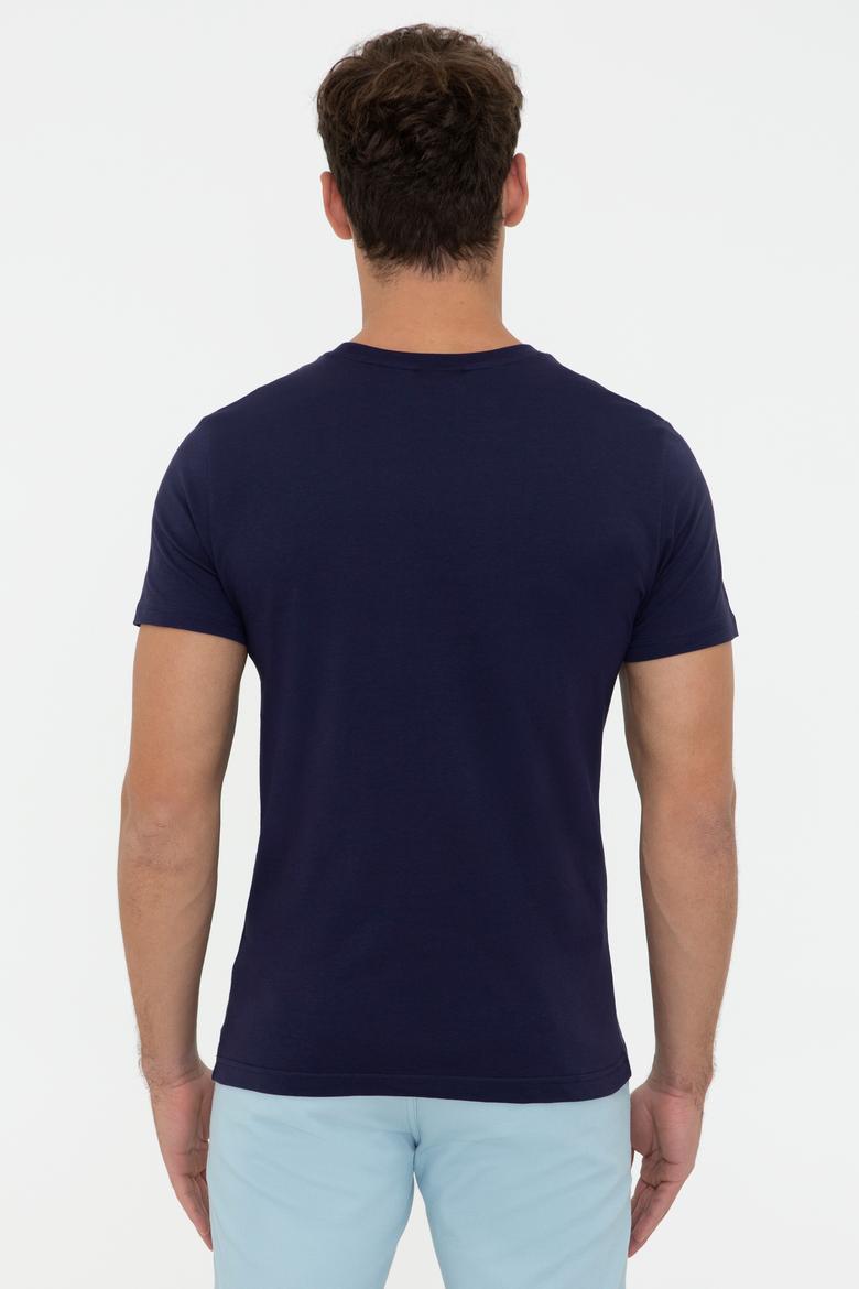 Erkek Lacivert Tişört - 50235385019