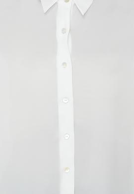 Kadın Krem Uzun Kollu Tunik Gömlek - 50228411034