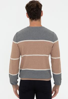 Erkek Camel Melanj Kazak - 50237332024