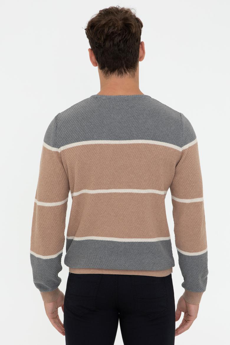 Erkek Camel Melanj Kazak - 50237332024